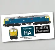British Rail Class 47 Fridge Magnet 47707 Holyrood BR Blue Diesel Locomotive