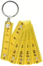 KRL46-A Mini Folding Ruler Keyring Assorted