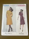 Vintage VOGUE Pattern Jerry Silverman #1717 Dress Sz 14 UC/FF
