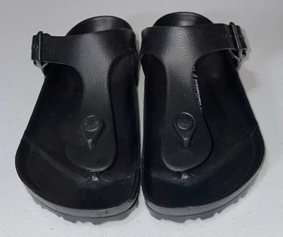 Birkenstock Gizeh Black EVA 0128201 Size 36 Women's 5 Men's 3 Regular Fit
