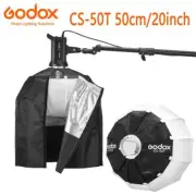 Godox CS-50T 50cm/20inch Lantern Softbox Bowens Mount Soft Boxes with Skirt
