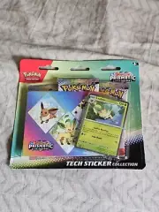Pokémon TCG: Prismatic Evolutions Tech Sticker Collection Leafeon New Sealed