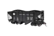 Bachmann Spectrum 2-Bay Steel Hopper 2-Pack, CNG RR #3008, 3074, On30 Scale