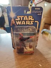 STAR WARS SAGA AOTC ATTACK OF THE CLONES - BATTLE DROID ARENA BATTLE - NEW 2002