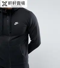 在飛比找Yahoo!奇摩拍賣優惠-NIKE 男 刷毛套裝 簡約LOGO小標 冬季保暖運動服斜插