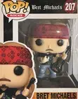 VAULTED Bret Michaels Funko PoP Rocks Poison 207 Includes Soft Protector NEW