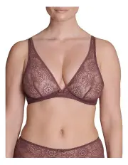[Simone Perele] Embleme Soft Cup Triangle Bra in Brown