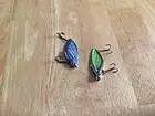 NEW TWO (2) Reef Runner CICADIA Blade Bait-One (1) ea. Silver & Chartreuse Flash