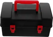 TOYANDONA Box Gyro Storage Box Battling Top Storage Case Gyro Travel Case Gyro Case Organizer Storage Case for Gyro Portable Gyro Case Gyro Storage Container Gyro Carrying Case Plastic Black