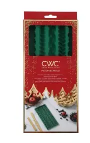 Cook With Color Green Silicone Pie Crust Mold New