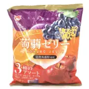Ace Bakery KonjacFruit JuiceJelly -Grape,Orange,Apple Flavors 20gx24pcs