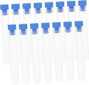 Anneome 50pcs Test Tubes Lids Storage Tubes for Scientific Experiments Plant Propagation Random Color