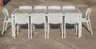 Sandringham Outdoor Settings - 2270mm Ceramic Top with 8 or 10 Bailey Chairs