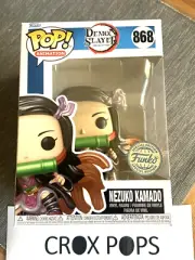 Nezuko Kamado metallic FE 868 Demon Slayer Funko Pop Vinyl New in Mint Box + P/P
