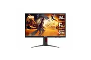 AOC 27' IPS, Full HD 1920x1080, Adaptive Sync,1ms, 180Hz, HDR10, Borderless, Height Adjustable Stand, VESA 100X100m, HDMI 2.0, DP 1.4 Gaming Monitor