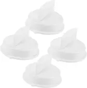 LOORGVEL 4Pcs Microwave Oven Knob Replacement Easy to Use Timer Control Knob for Various Microwave Models Efficient Cooking Accessory for Adjusting Heat and Timing