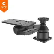 RAM Horizontal 6" Swing Arm Mount with Swivel Ball & Socket Joint