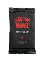 Stussy Marvel Collaboration Novelty Collectors Trading Card Rare Unopened