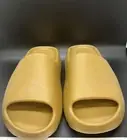 Size 12 - Adidas Yeezy Slides Ochre GW1931 Brown Tan mens w/ box