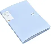 A4 Size File Document Folder Display Presentation Book Report Cover Clear Pockets Pastel Colours Sleeves School Office Business Report Study Paper Storage Organiser 30 Pages Folders