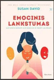 Emocinas Lankstumas Susan David 9786090135068 EMOTIONAL AGILITY in Lithuanian