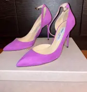 Gorgeous Jimmy Choo suede heels