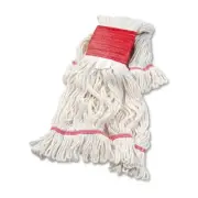 Boardwalk 503WHCT 5 in. Super Loop Cotton Wet Mop Head - L, White (12/CT) New