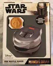 *New* Star Wars The Mandalorian~~Non-Stick Waffle Maker~~4” Waffles