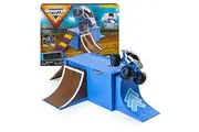 Monster Jam, Ship It Flip It Transforming Playset with Exclusive 1:64 Scale Die-Cast Monster Jam Truck