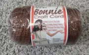 Bonnie Macrame Craft Cord 6mmX100yd-Almond New Made in USA