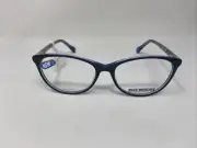 TRUE RELIGION EYEGLASSES FRAME T034 GRAY BLUE 54/16/140 FLEX HINGE LC34