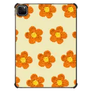 iPad Pro 11-inch (3rd/4th gen) iPad Impact Case Crochet Flowers - Orange