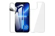 10x Tempered Glass Screen Protector for Apple iPhone 14 PLUS Front and Soft Back