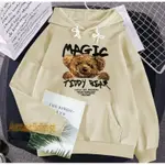 MAGIC TEDDY BEAR_SWEATER 連帽衫女士男士服裝上衣尺寸 S M L XL XXL