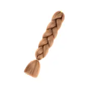 4 Pcs Jumbo Braiding Hair 24 Inch Afro Pre Stretched Synthetic Hair Extension For Box Twist