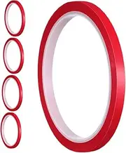MUELODSIC 5pcs Automotive Decorative Tape Multi-Functional Double Sided Adhesive Tape for Car Doors Trunks Weather Resistant Easy to Install for Vinyl Wraps Embroidery Trim