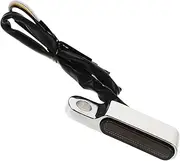 Zerodeko Motorcycle Turn Signal Light Mini Space Saving Design Bright Indicator for Visibility Durable Weather Resistant Dual Color Signal Lamp