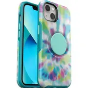 OtterBox Apple iPhone 13 Otter + Pop Symmetry Series Antimicrobial Case - Day Trip Graphic (Green/Blue/Purple) (77-85405)