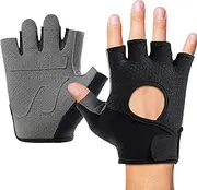 Iouyjiu Strength Gloves, 1 Pair Fitness Gloves for Men and Women | Anti-Drop Hand Guard for Bicycle Rowing Canoe Climbing