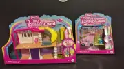 Barbie Mini Land - Barbie House & Car / Mailbox / Street Sign