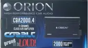 New Orion Cobalt CBA2000.4 2000 Watt 4-CH Class A/B Car Stereo Audio Amplifier