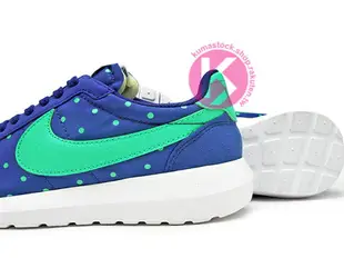 2015 超人氣 HYBRID 進化復刻 NIKE WMNS ROSHE LD-1000 PRINT 女鞋 寶藍 藍紫 粉綠點點 粉綠勾 波點 ROSHERUN ONE (810861-431) !