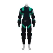 My Hero Academia World Heroes Izuku Midoriya Deku Cosplay Costume Battle Suit