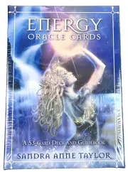 Energy Oracle Cards by Sandra Taylor Tarot Divination Psychic Metaphysical