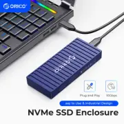 ORICO M.2 NGFF NVMe SATA SSD Hard Drive Enclosure Case USB3.2 Gen2 5Gbps 10Gbps