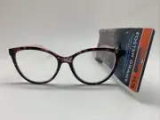 E140 Foster Grant Reading Glasses READERS Candra ROS +1.75 with soft case