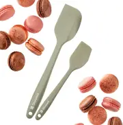 Starpack 'Scrape & Stir' Silicone Spatula Set (2 Pcs) - Heat Resistant Spatula S