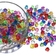 200* Acrylic Plastic Gem Stone Ice Rocks Table Scatter Vase Fish Tank Brand New