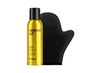 b.tan tanned AF bronzing mist 200mL & applicator mitt set