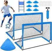 Small Soccer Net - Portable Pop up Soccer Goal Set - Sports Equipment for School, Practice Games, Outdoor Activity for Youth
